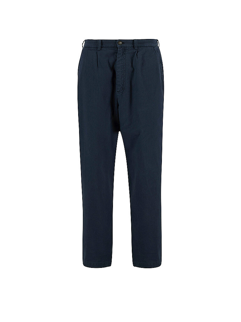 Chino Coupe Décontractée bleu marine 30