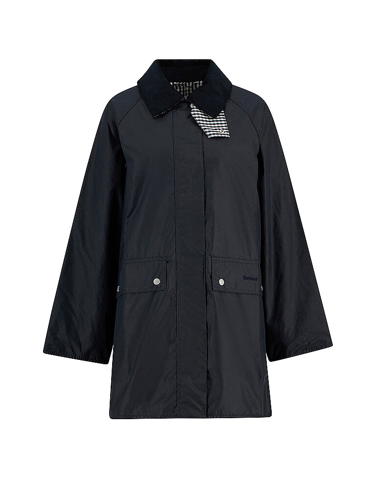 Parka WREN WAX bleu marine 34