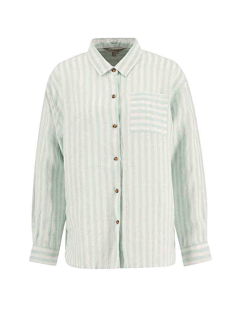 Blouse en lin ANNIE bleu clair 34
