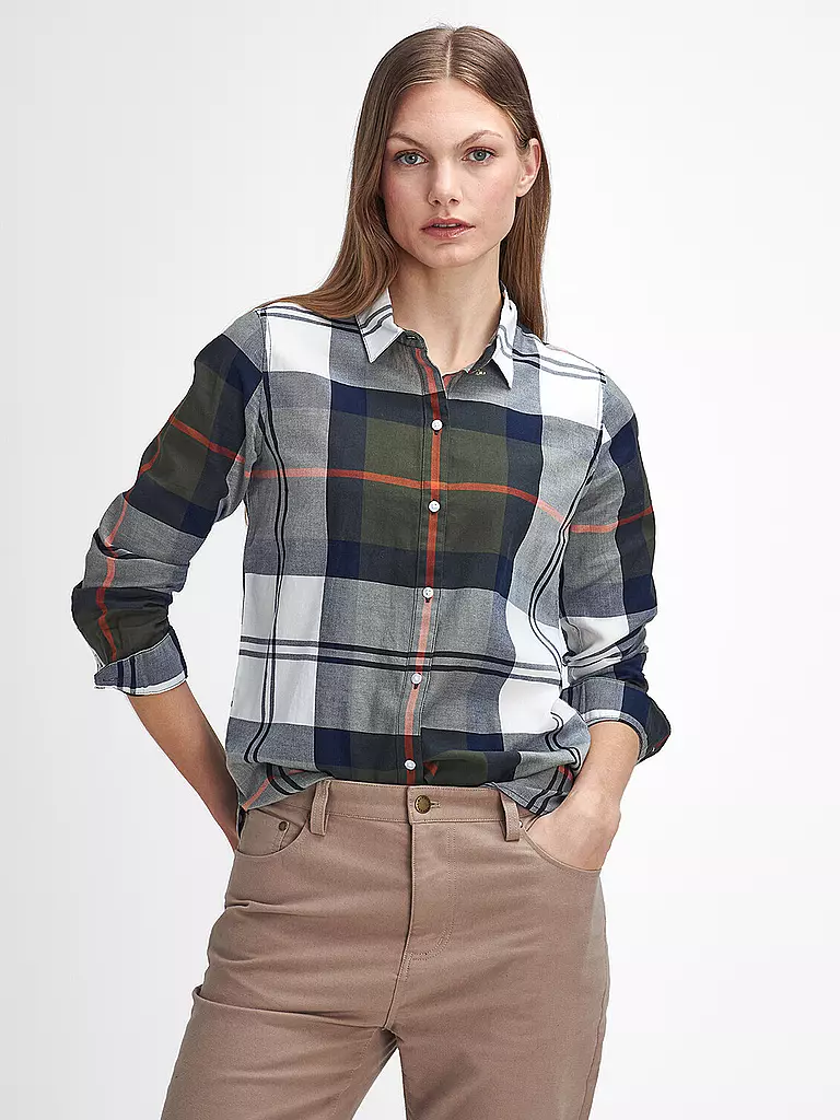 BARBOUR | Bluse MOORLAND | Olive