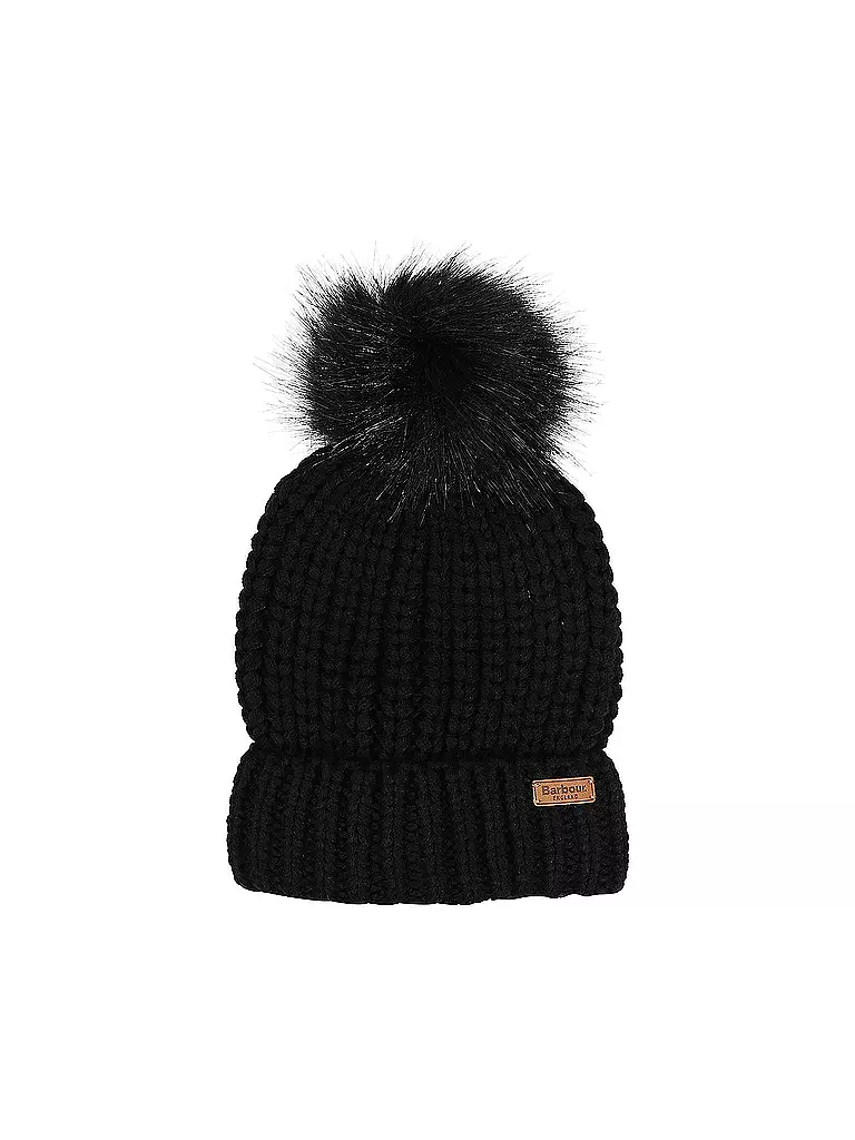 BARBOUR | Bonnet - Haube SALTBURN | schwarz