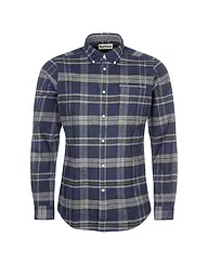 BARBOUR | Chemise en flanelle coupe slim | Bleu