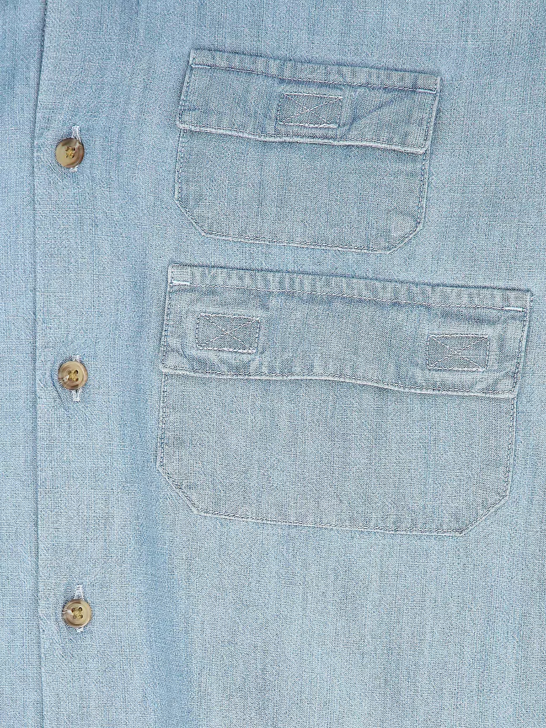 BARBOUR | Chemise en jean | hellblau