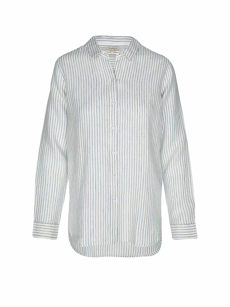 BARBOUR | Chemise en lin MARINE | Bleu clair