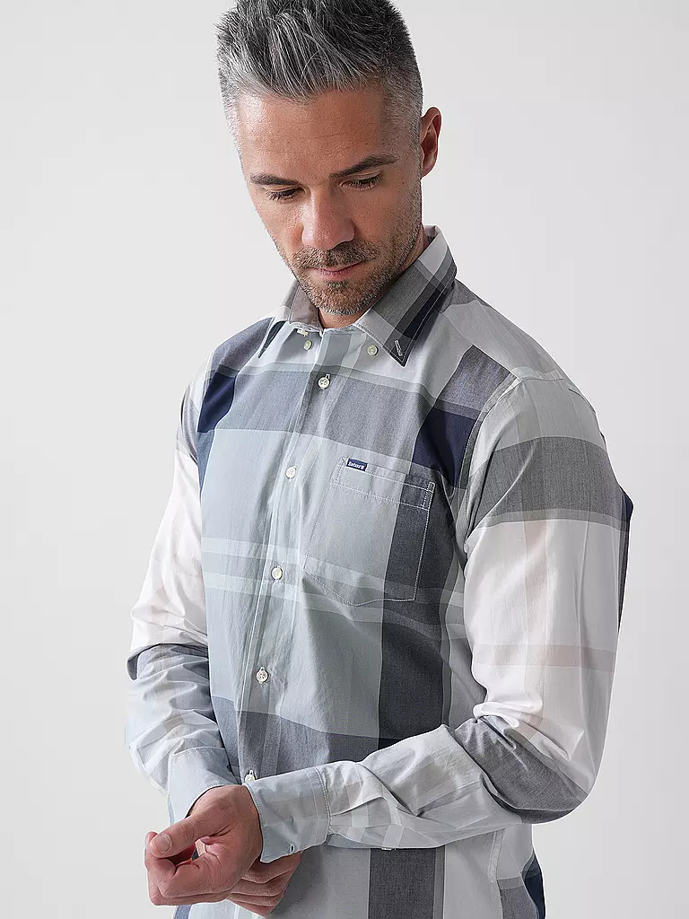 BARBOUR | Chemise HARRIS | blau