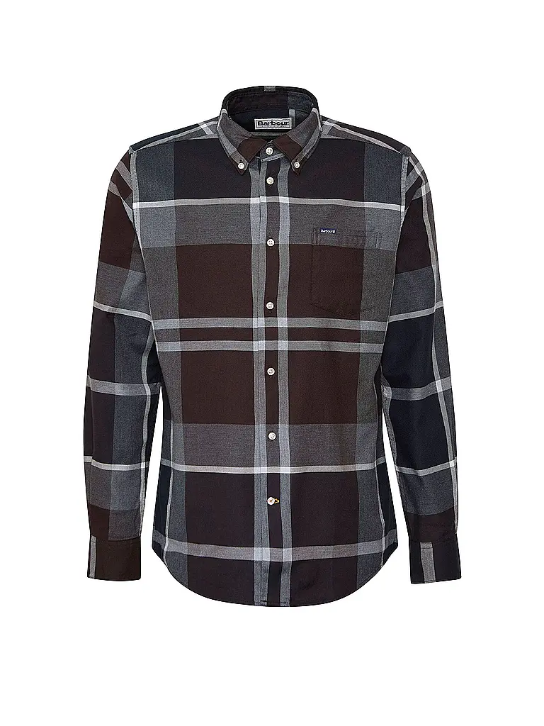 BARBOUR | Chemise Slim Fit DUNOON | braun