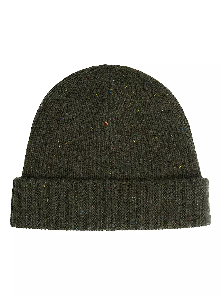 BARBOUR | Coffret cadeau 2 pièces écharpe et bonnet CARLTON | Olive