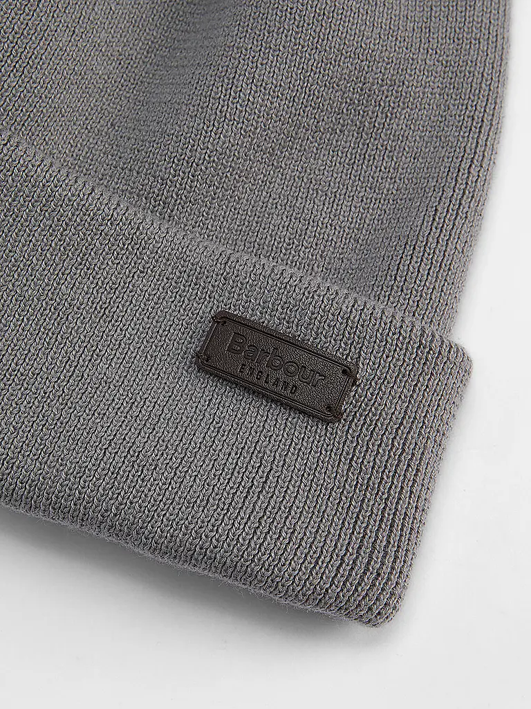 BARBOUR | Coffret cadeau 2 pièces écharpe et bonnet SWINTON CHRISTMAS | Gris