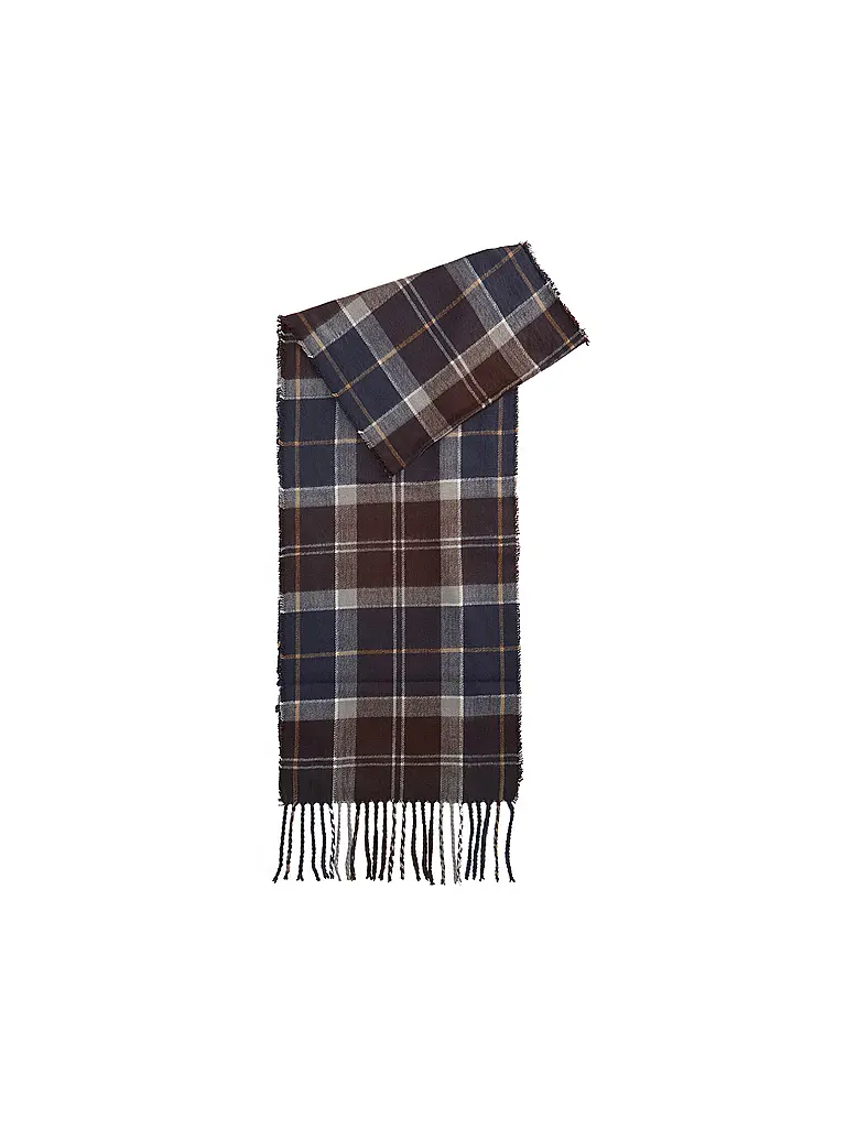 BARBOUR | Coffret cadeau 2 pièces écharpe et bonnet SWINTON CHRISTMAS | Gris