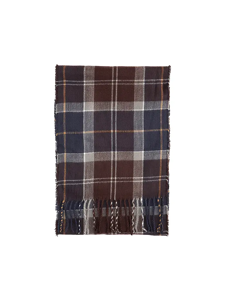BARBOUR | Coffret cadeau 2 pièces écharpe et bonnet SWINTON CHRISTMAS | Gris