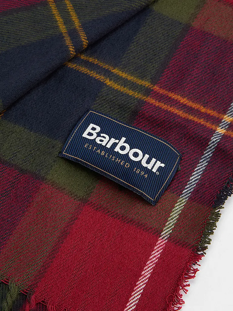BARBOUR | Coffret cadeau 2 pièces écharpe et bonnet SWINTON CHRISTMAS | 