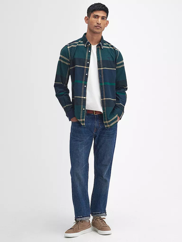 BARBOUR | Flanellhemd  | Bleu foncé