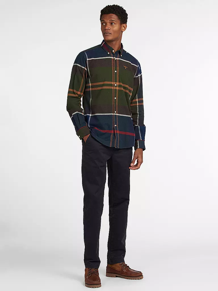 BARBOUR | Flanellhemd  | Olive