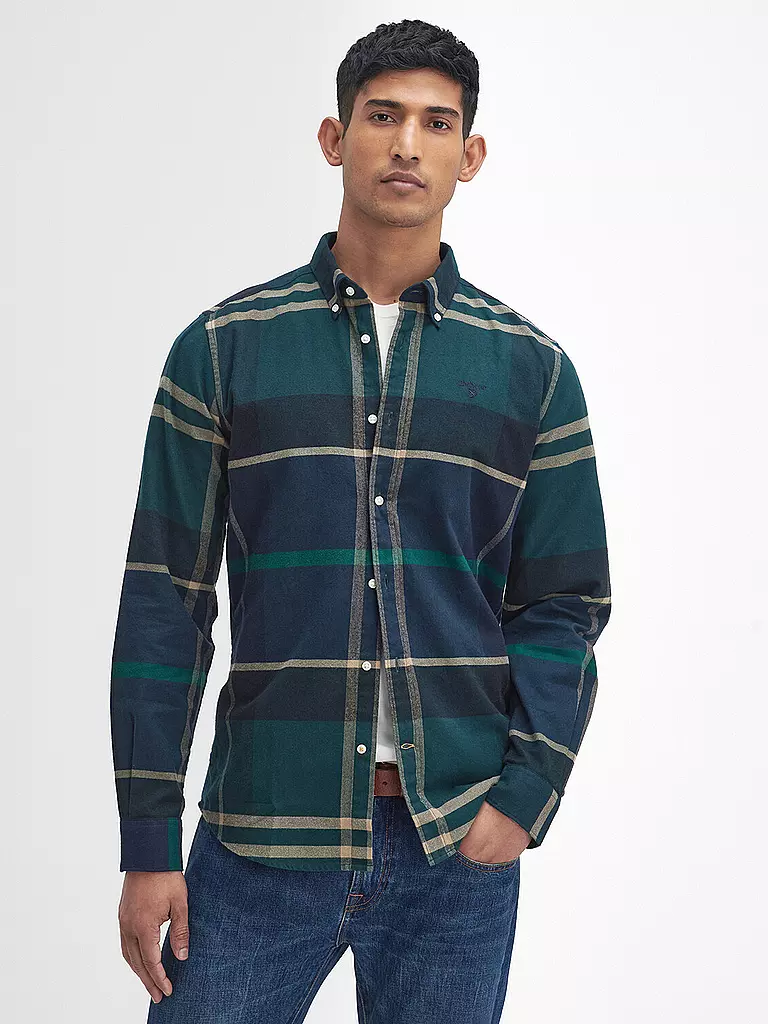 BARBOUR | Flanellhemd  | Bleu foncé