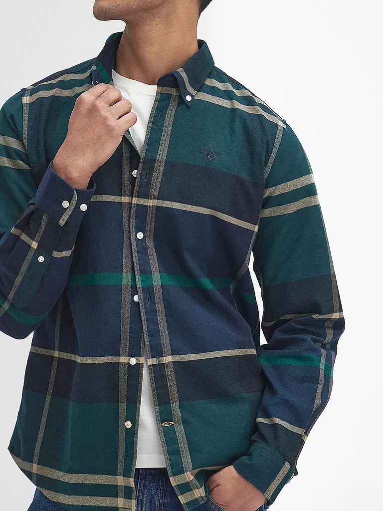 BARBOUR | Flanellhemd  | Bleu foncé