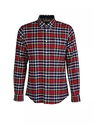 BARBOUR | Flanellhemd Slim Fit BEDSOM | Rouge