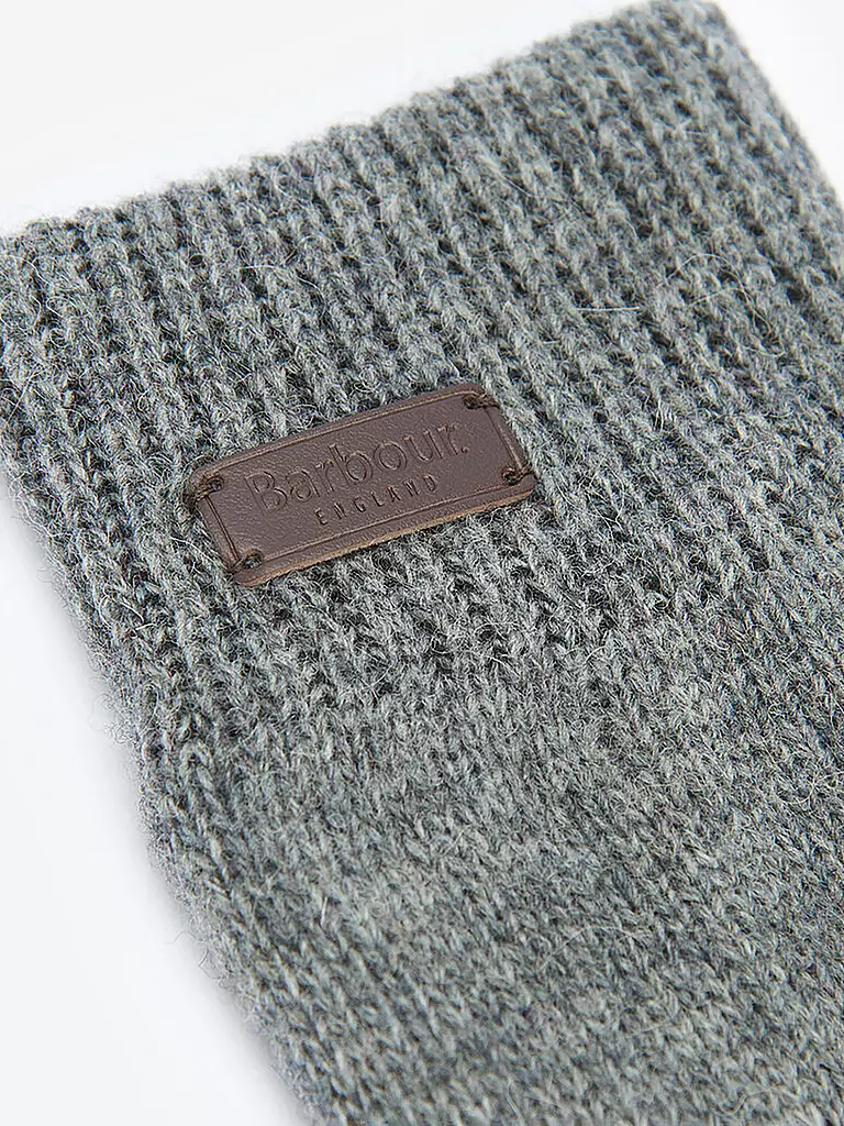 BARBOUR | Gants CARLTON | grau