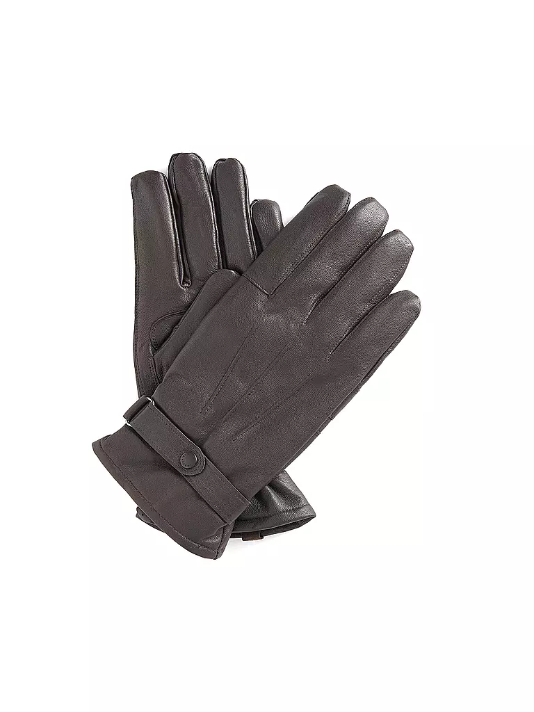 BARBOUR | Gants en cuir | Marron