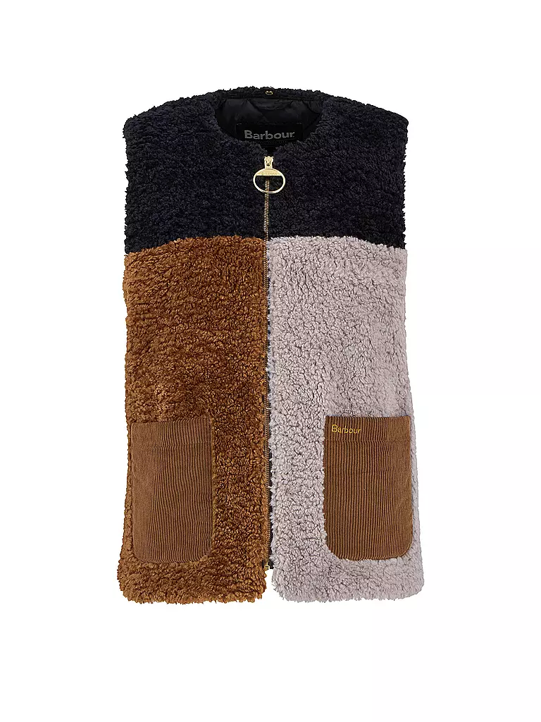 BARBOUR | Gilet en fausse fourrure CATHY | beige