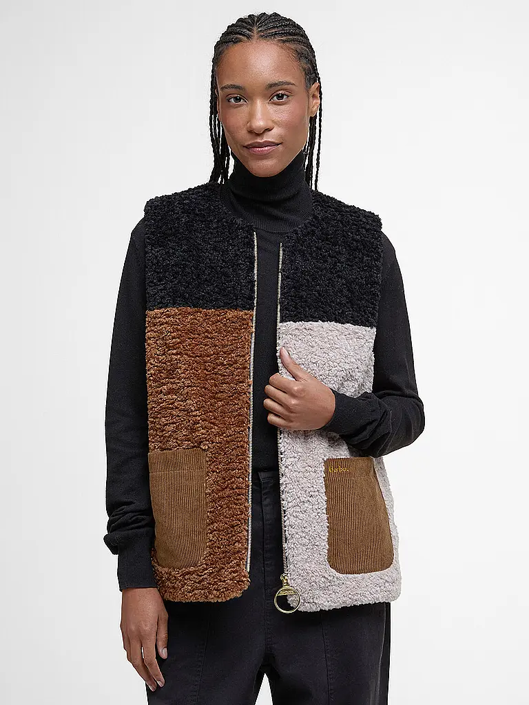 BARBOUR | Gilet en fausse fourrure CATHY | 