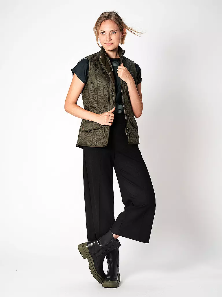 BARBOUR | Gilet matelassé CAVALRY | Olive