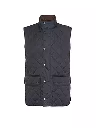 BARBOUR | Gilet matelassé LOWERDALE | Bleu foncé