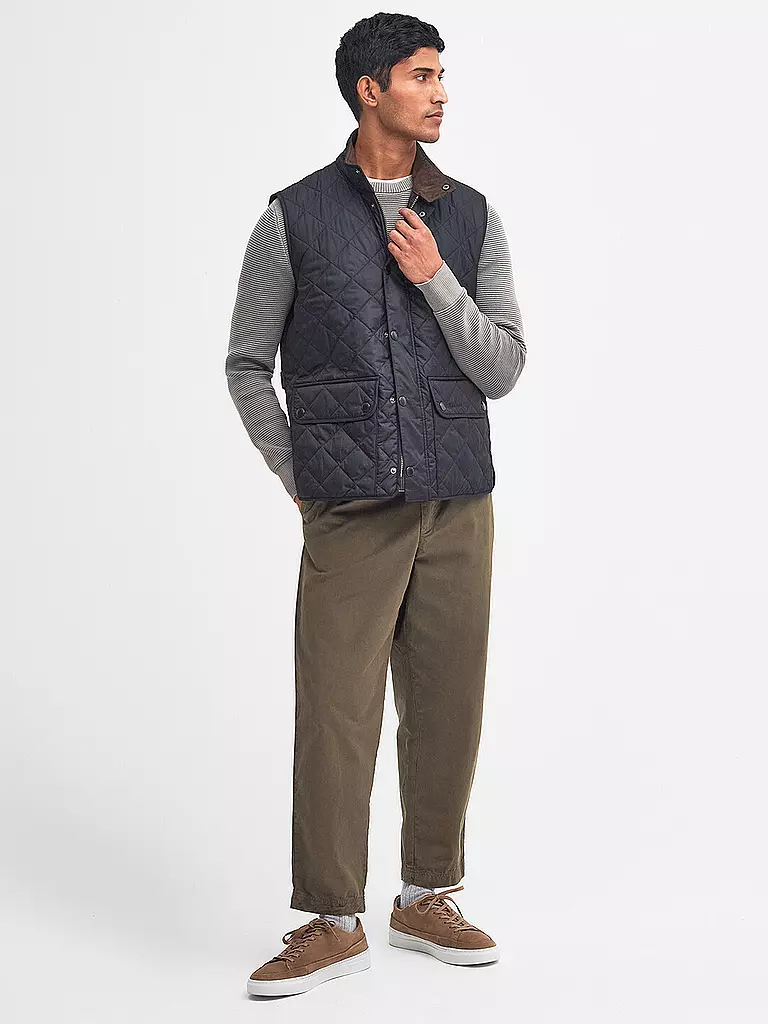 BARBOUR | Gilet matelassé LOWERDALE | dunkelblau