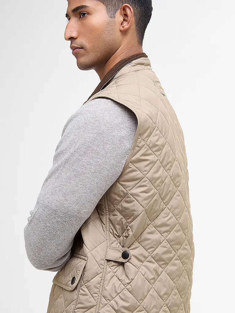 BARBOUR | Gilet matelassé LOWERDALE | Beige