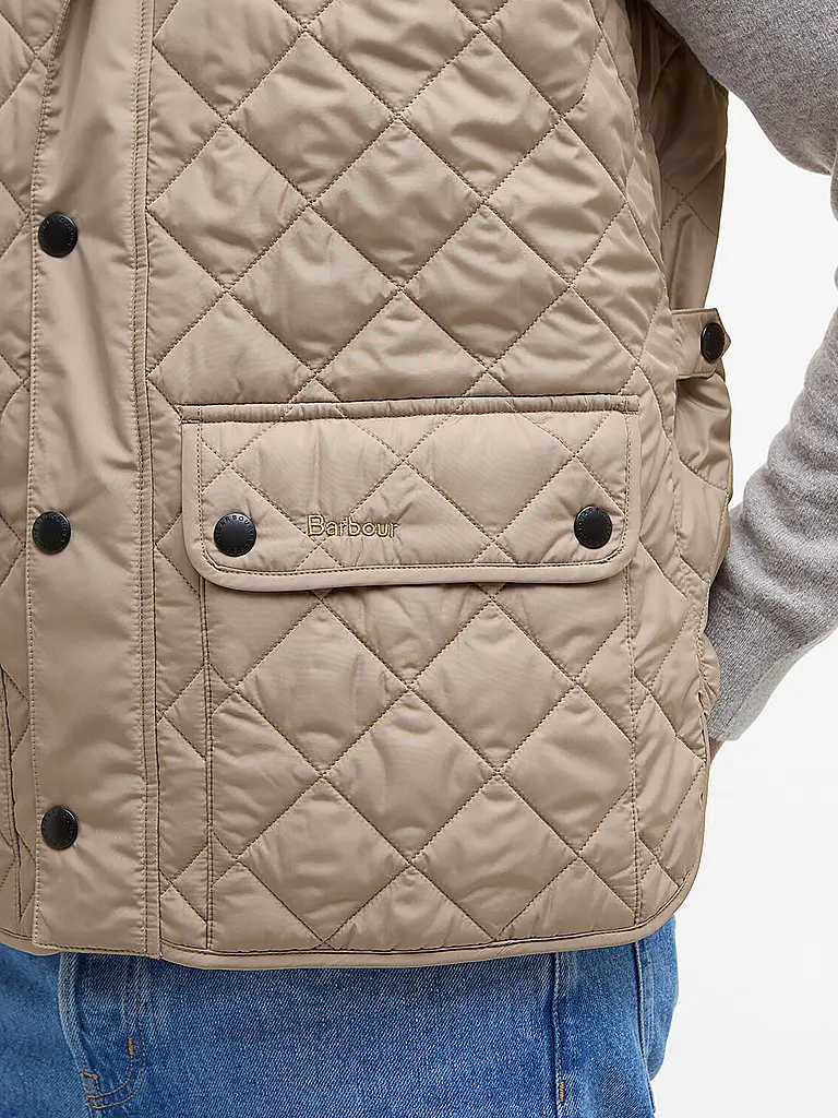 BARBOUR | Gilet matelassé LOWERDALE | Beige