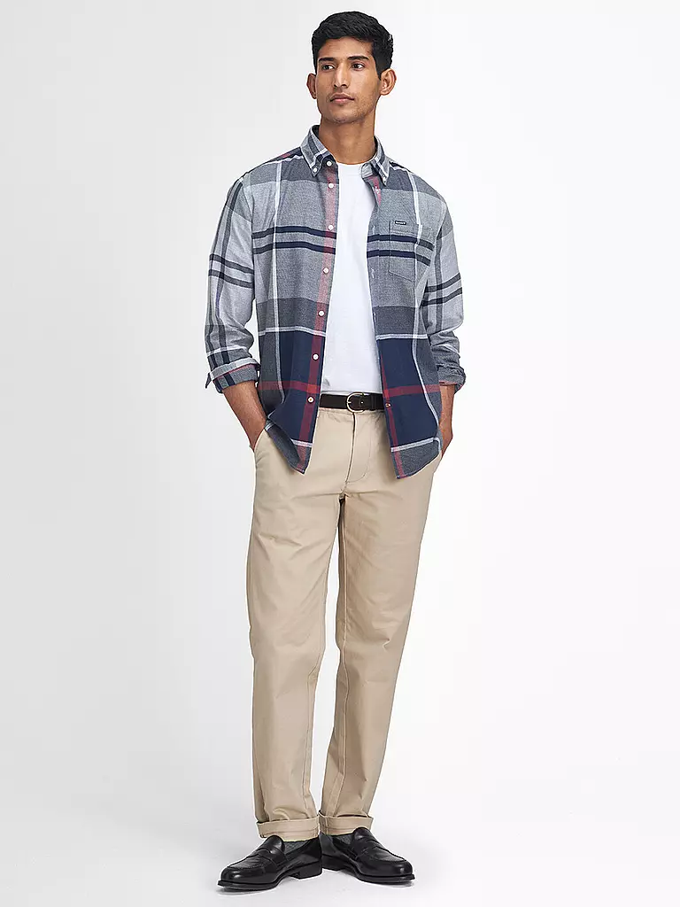 BARBOUR | Hemd DUNON | Gris clair