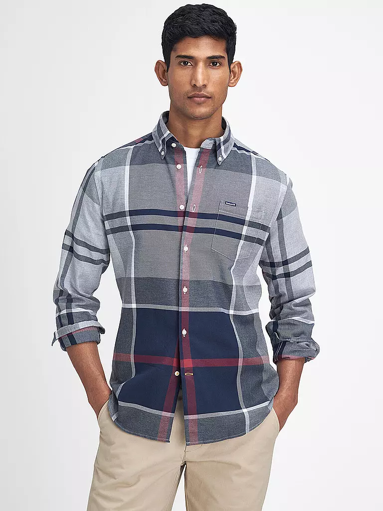 BARBOUR | Hemd DUNON | Gris clair