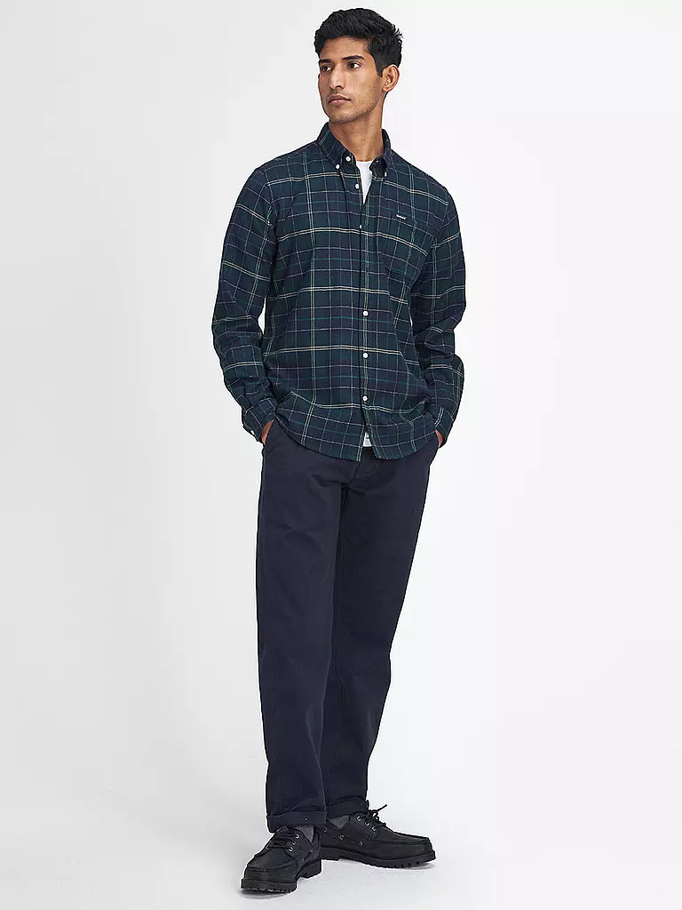 BARBOUR | Hemd KYELOCH | Bleu foncé