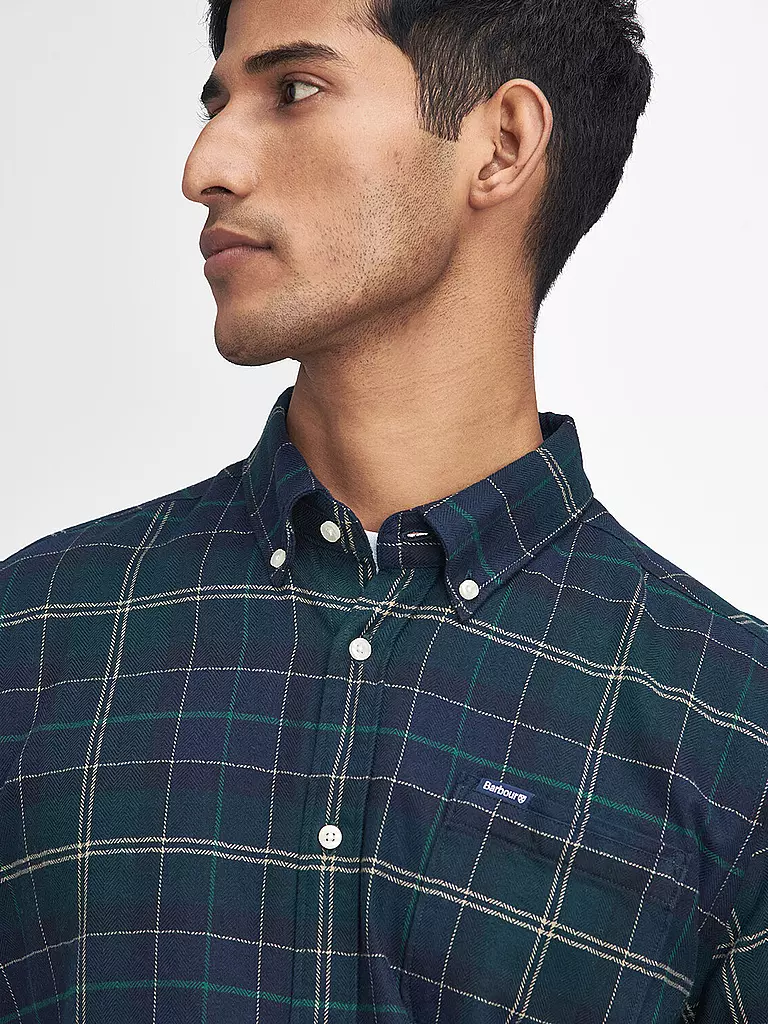 BARBOUR | Hemd KYELOCH | Bleu foncé