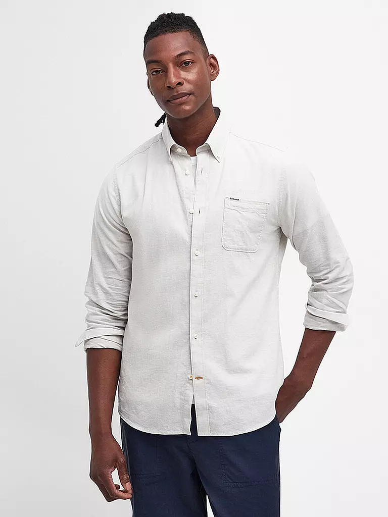BARBOUR | Hemd NELSON | Gris clair