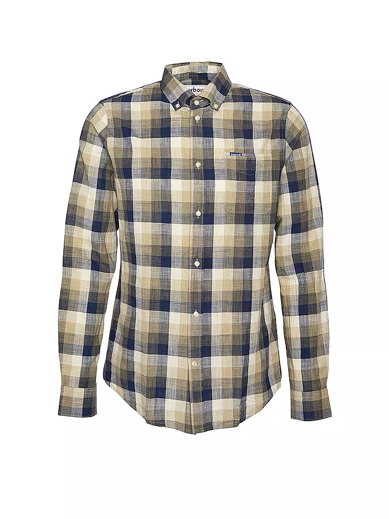 BARBOUR | Hemd Tailord Fit HILLROAD | Jaune