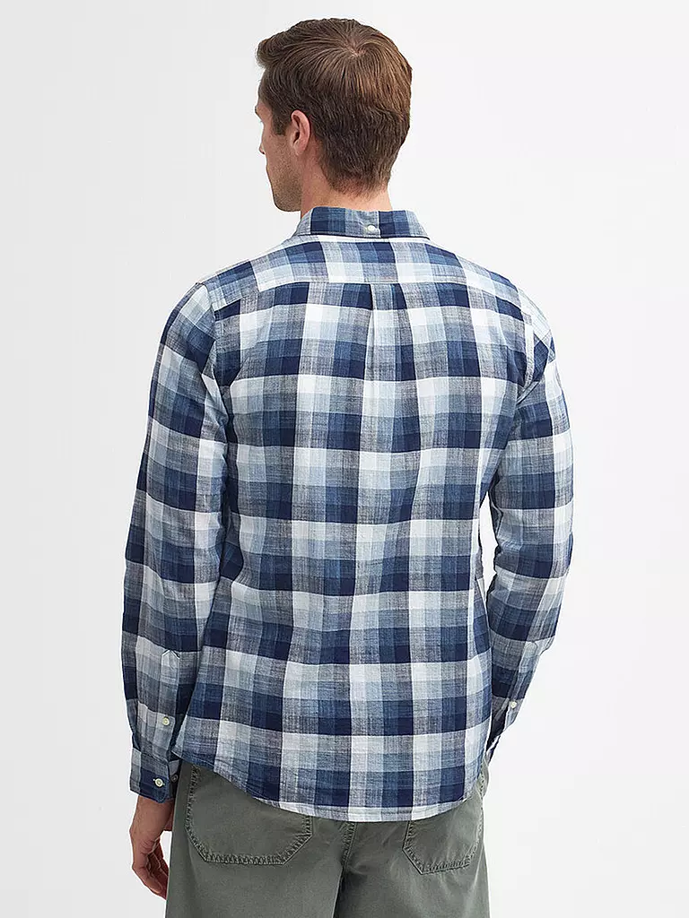 BARBOUR | Hemd Tailord Fit HILLROAD | Bleu