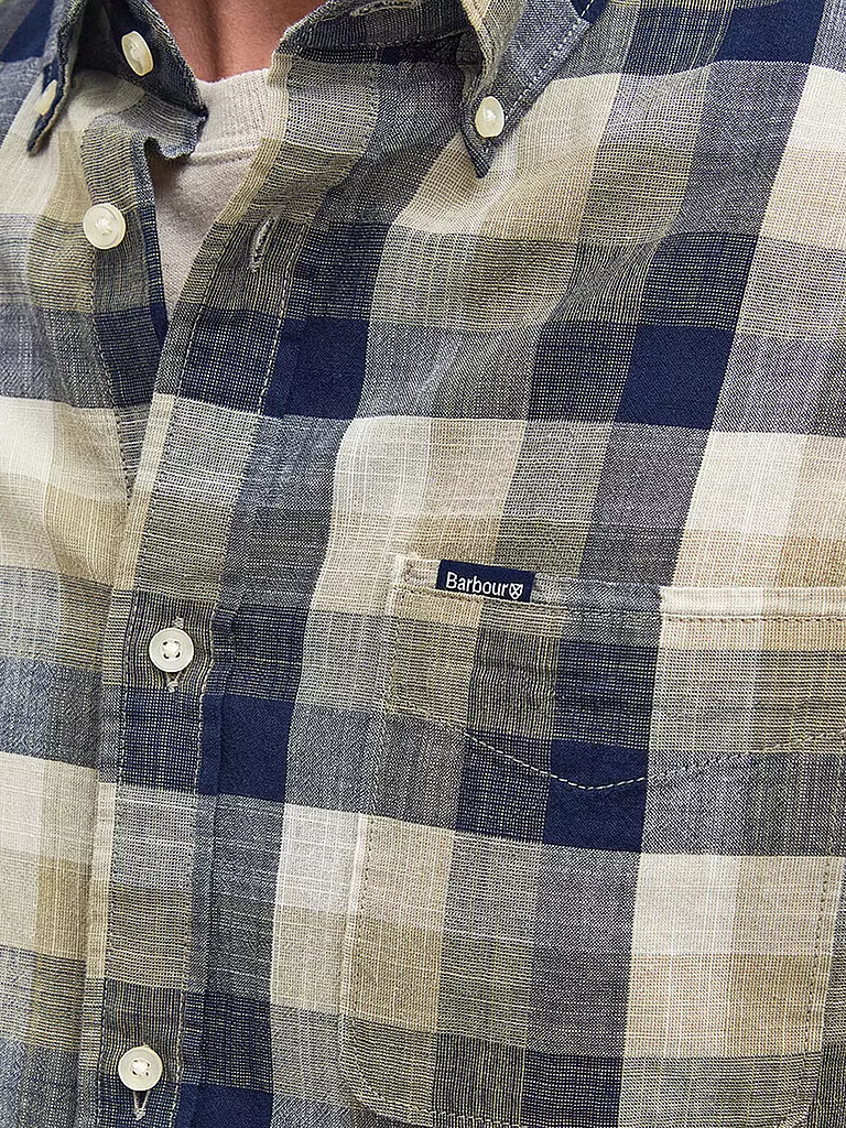 BARBOUR | Hemd Tailord Fit HILLROAD | Jaune