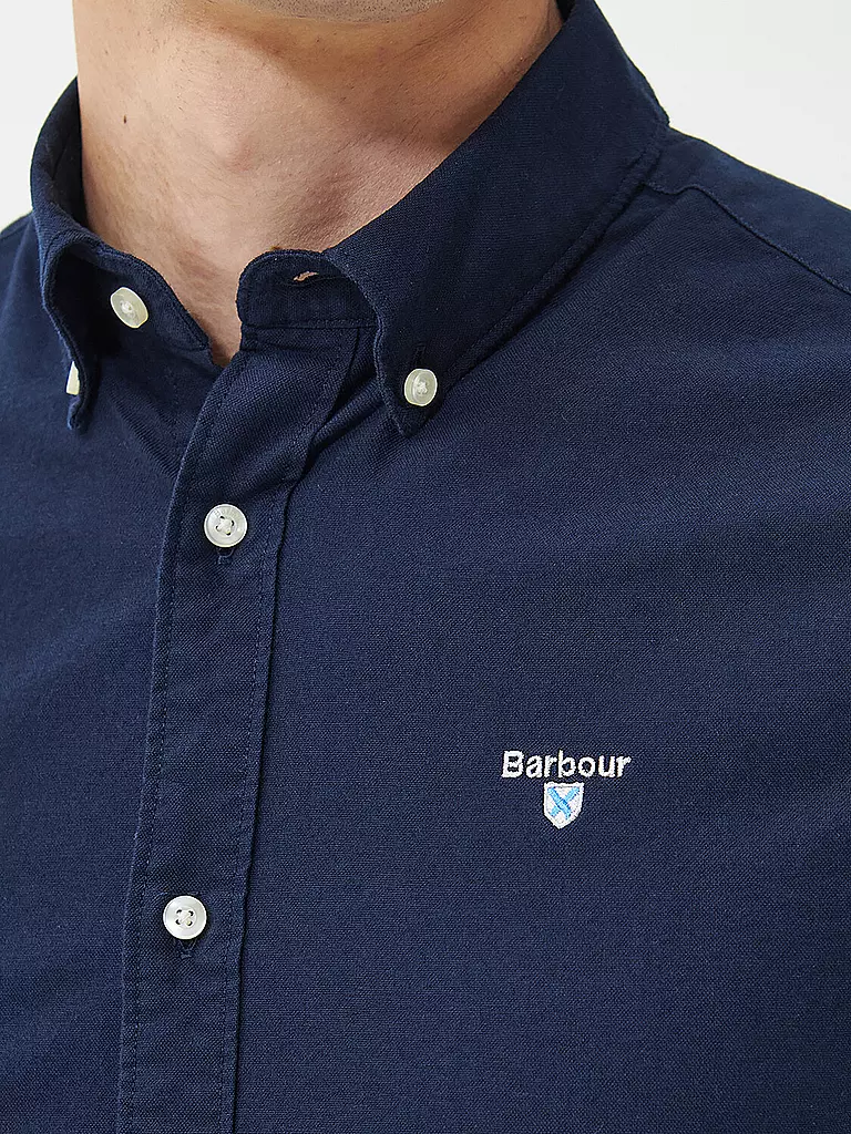 BARBOUR | Hemd Tailored Fit | Bleu foncé