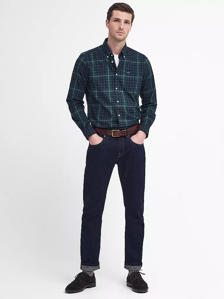 BARBOUR | Hemd WETHEREM | Bleu foncé