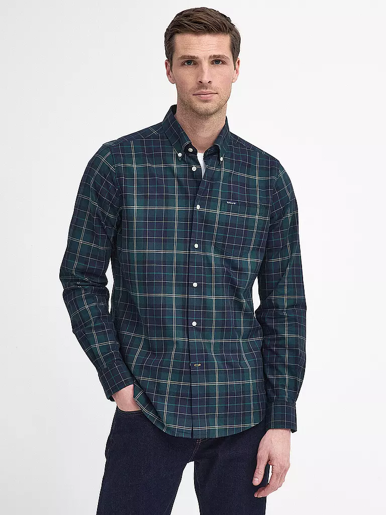 BARBOUR | Hemd WETHEREM | Bleu foncé