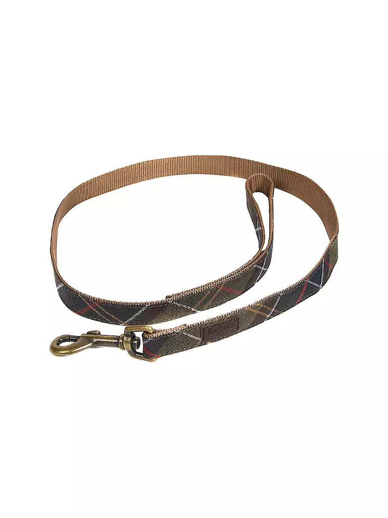BARBOUR | Laisse pour chien Tartan | olive