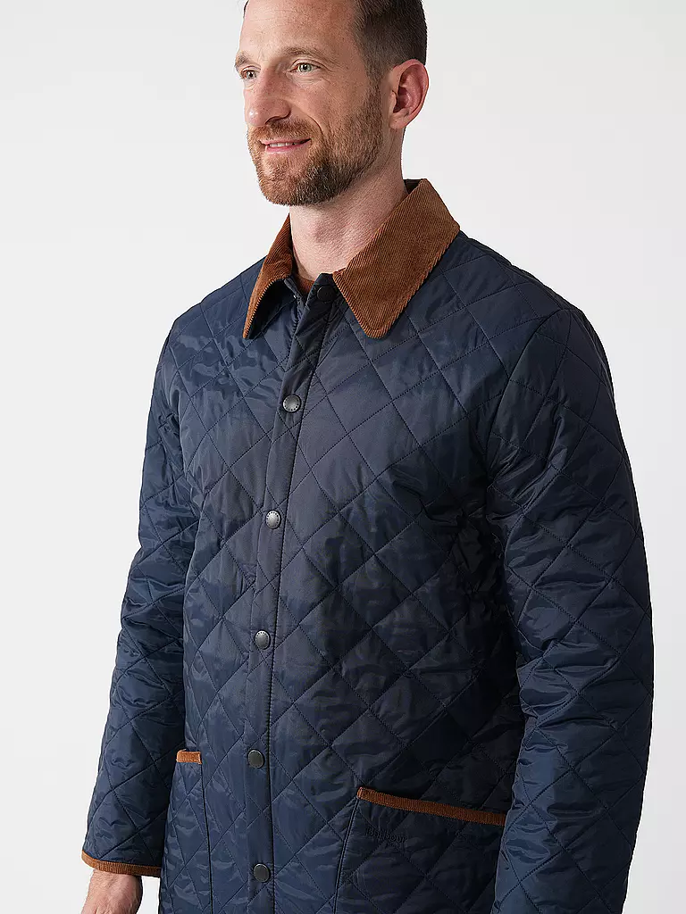 BARBOUR | Leichtsteppjacke LIDDESDALE  | Bleu foncé