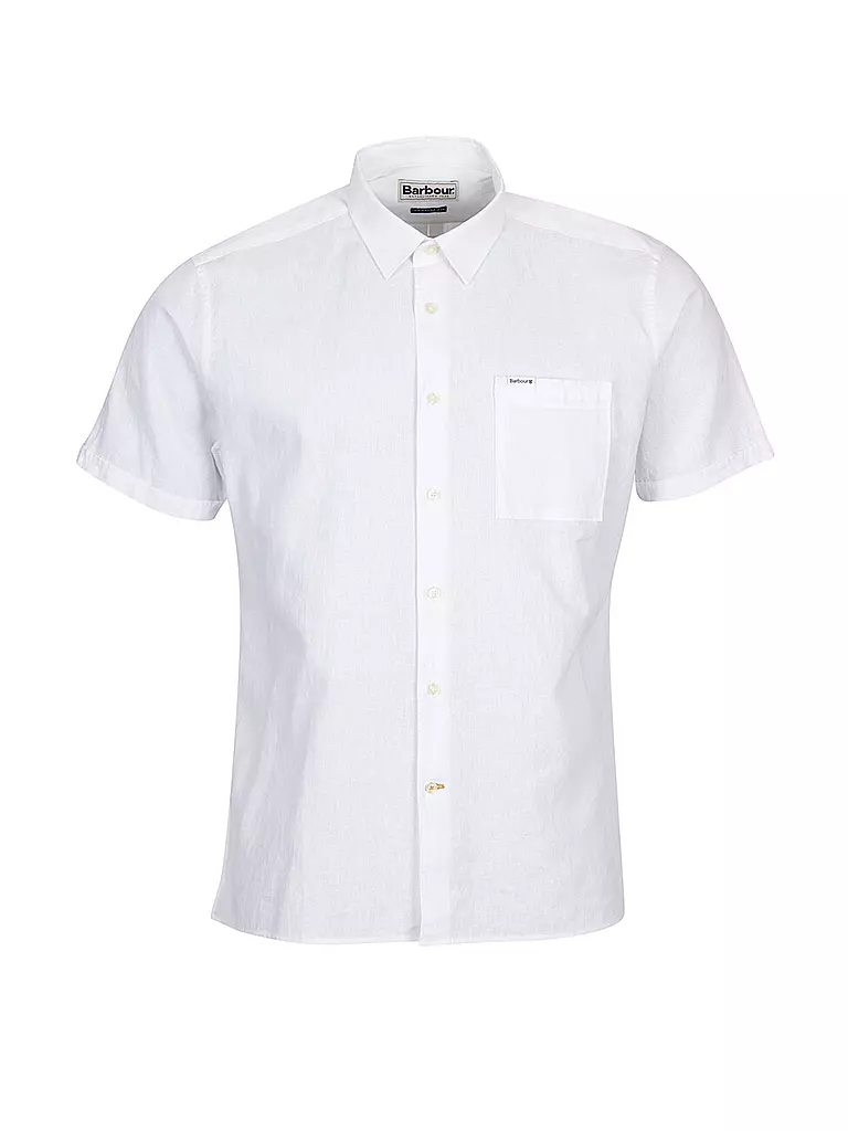 BARBOUR | Leinenhemd NELSON  | Blanc