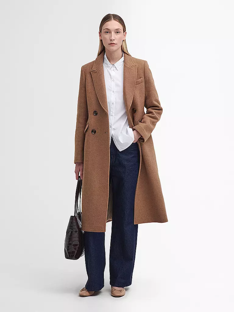 BARBOUR | Manteau en laine MARYLIN | Camel