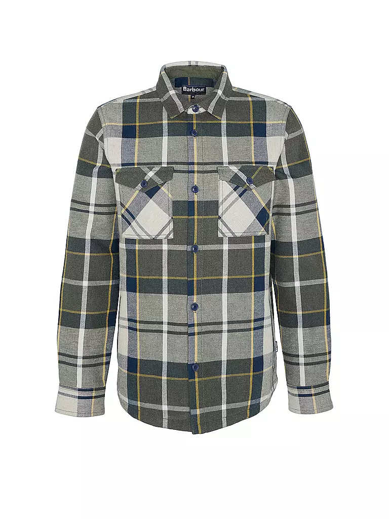 BARBOUR | Overshirt CANNICH | Vert foncé