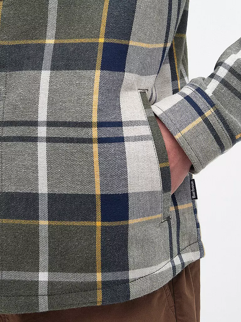 BARBOUR | Overshirt CANNICH | Vert foncé