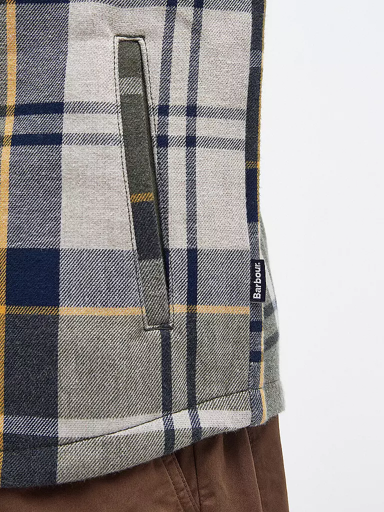 BARBOUR | Overshirt CANNICH | Vert foncé