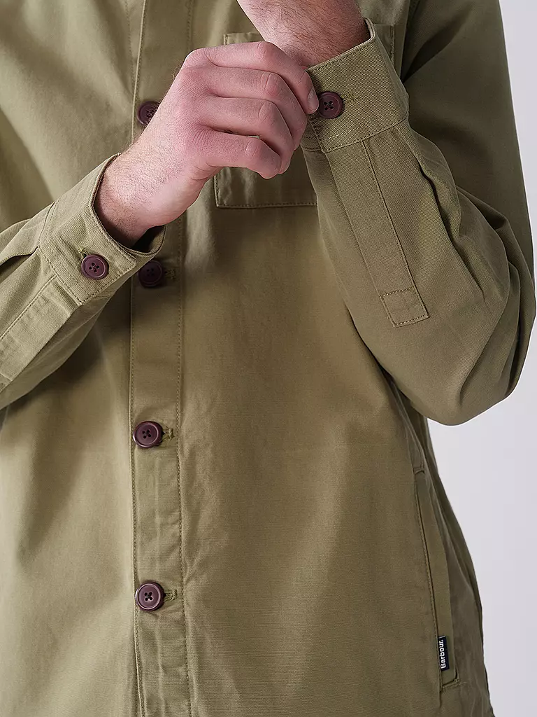 BARBOUR | Overshirt | olive