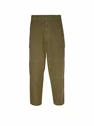 BARBOUR | Pantalon cargo coupe décontractée | Olive