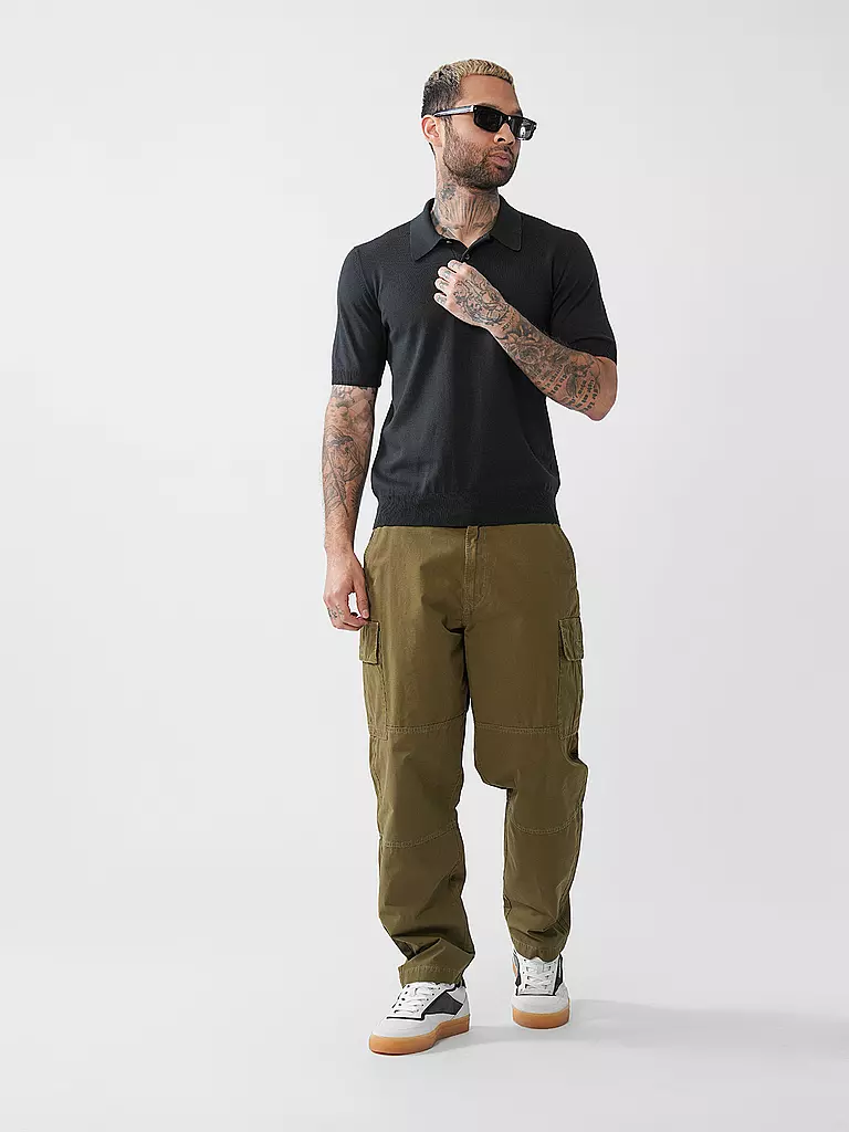 BARBOUR | Pantalon cargo coupe décontractée | olive